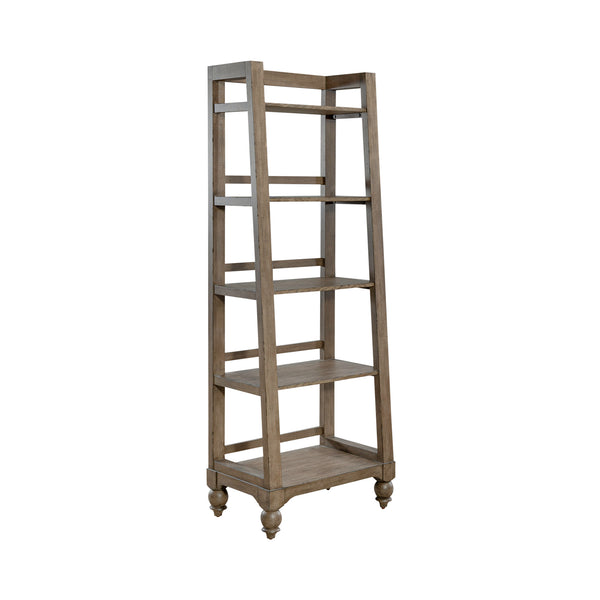 Liberty Furniture 615-HO201 Leaning Pier Bookcase