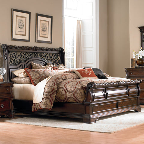 Liberty Furniture 575-BR-KSL King Sleigh Bed
