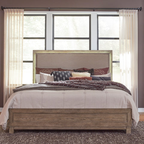 Liberty Furniture 876-BR-KUB King Upholstered Bed