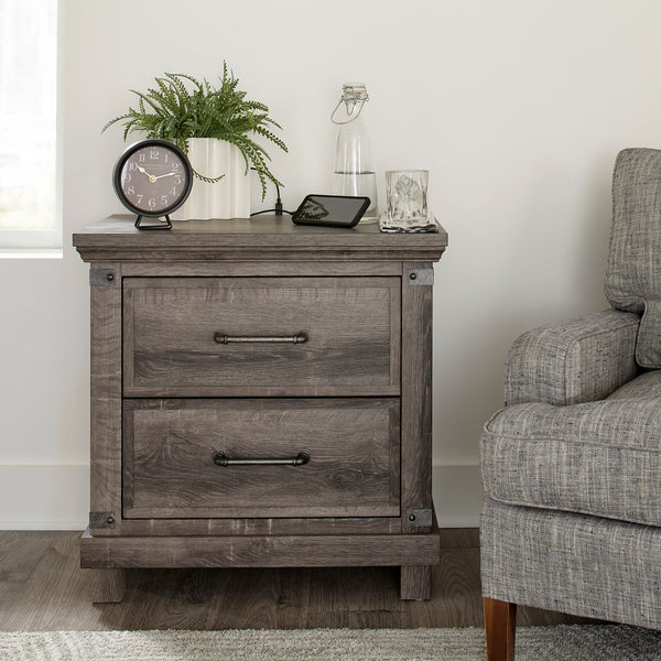 Liberty Furniture 903-BR61 Night Stand w/ Charging Station
