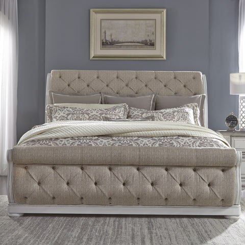 Liberty Furniture 520-BR-KUSL King Uph Sleigh Bed