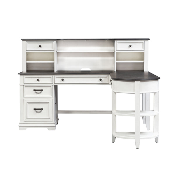 Liberty Furniture 417-HOJ-LSD L Shaped Desk Set