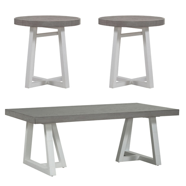 Liberty Furniture 499-OT-3PCS 3 Piece Set (1-Cocktail 2-End Tables)