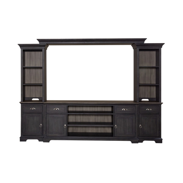 Liberty Furniture 303G-ENTW-ECP Entertainment Center with Piers