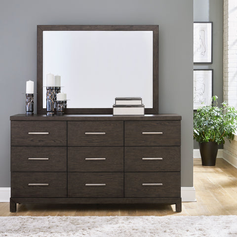 Liberty Furniture 113B-BR-DM Dresser & Mirror