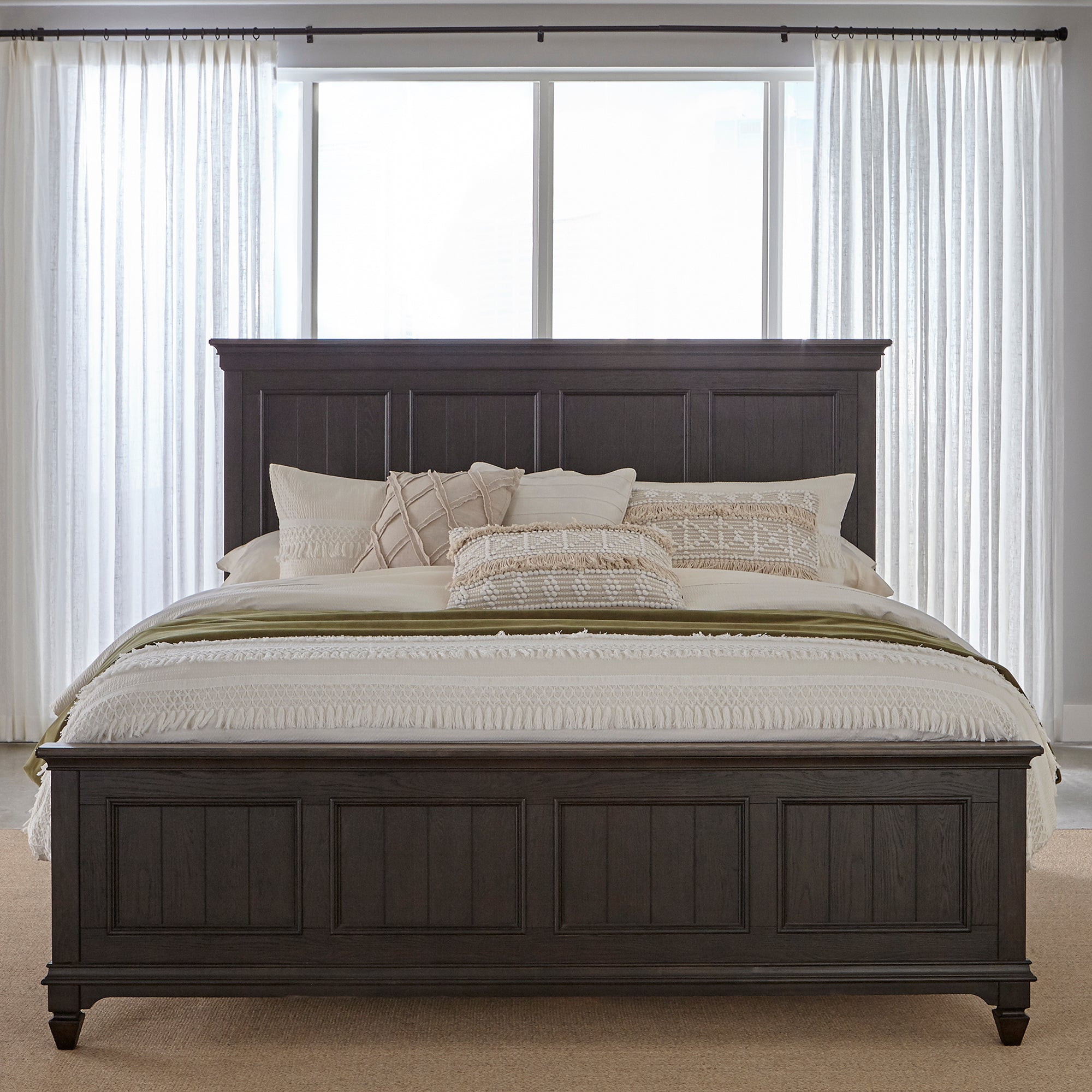 Liberty Furniture 417B-BR-KPB King Panel Bed