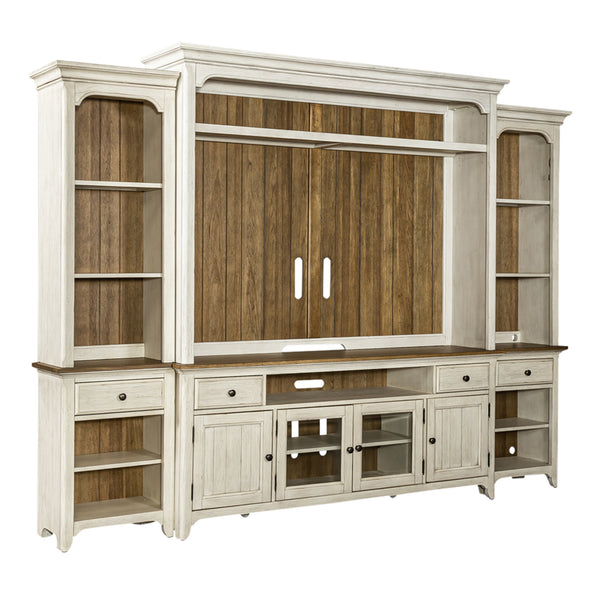 Liberty Furniture 652-ENT-ECP Entertainment Center with Piers