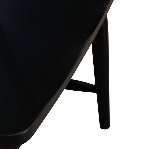 Liberty Furniture 224-C4000S-B Spindle Back Side Chair - Black (RTA)