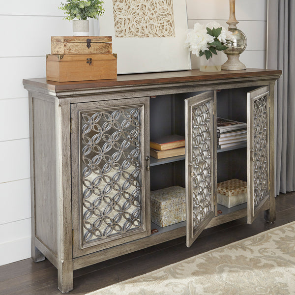 Liberty Furniture 2012-AC5636 3 Door Accent Cabinet