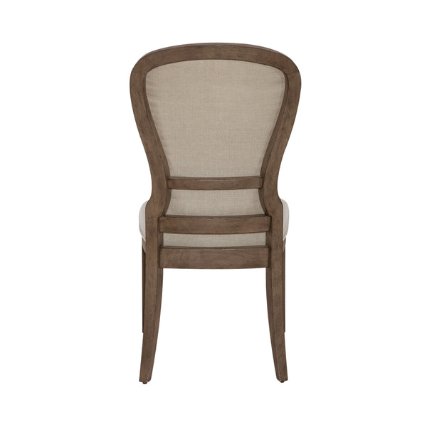 Liberty Furniture 615-C0501S Uph Tufted Back Side Chair