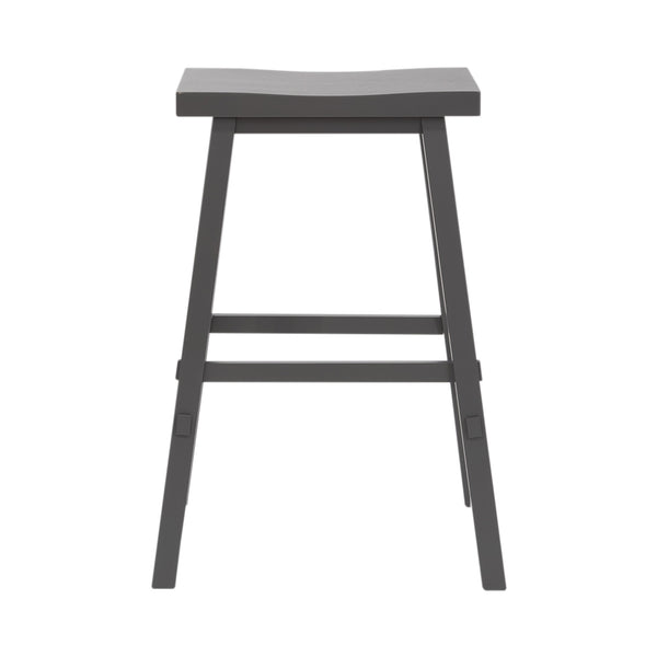 Liberty Furniture 38-B1824-G 24 Inch Sawhorse Counter Stool- Gray