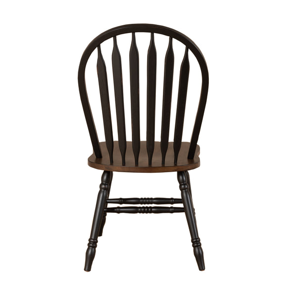Liberty Furniture 186B-C1000S Windsor Side Chair- Black