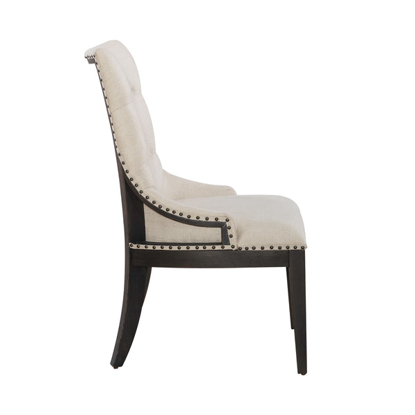 Liberty Furniture 615-C6501S-B Uph Shelter Side Chair- Black (RTA)