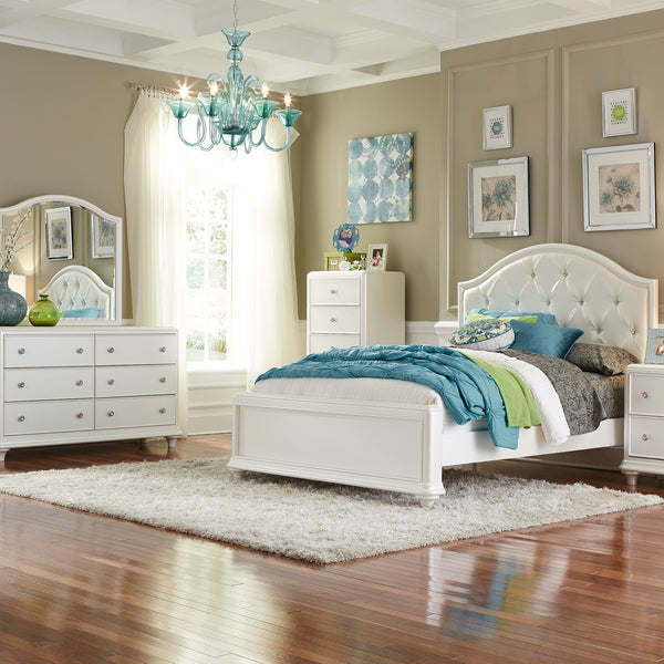 Liberty Furniture 710-YBR-FPBDM Full Panel Bed, Dresser & Mirror