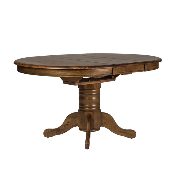 Liberty Furniture 186-CD-5PDS 5 Piece Pedestal Table Set