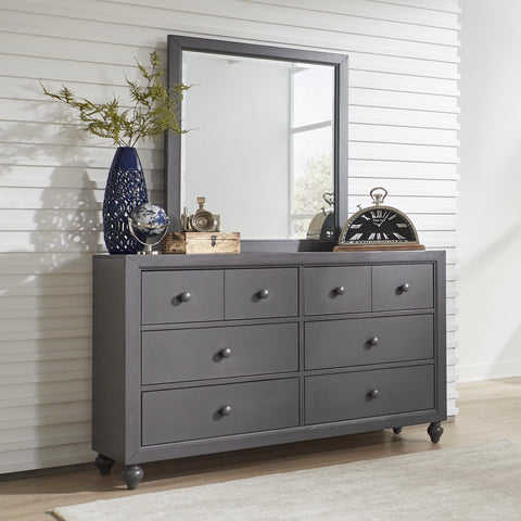 Liberty Furniture 423-YBR-DM Dresser & Mirror