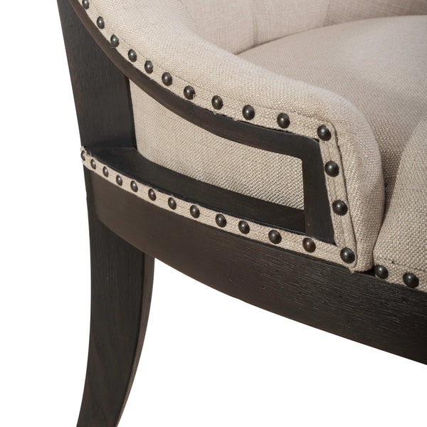 Liberty Furniture 615-C6501S-B Uph Shelter Side Chair- Black (RTA)