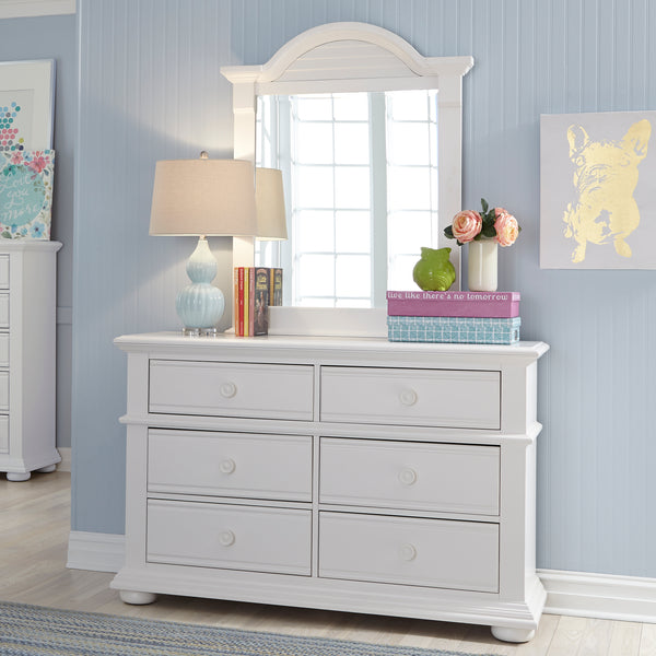 Liberty Furniture 607-YBR-DM Dresser & Mirror