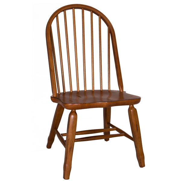 Liberty Furniture 17-C2050 Bow Back Side Chair -  Oak
