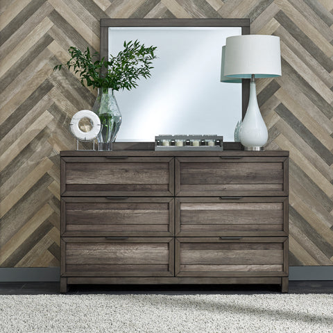 Liberty Furniture 686-BR-DM Dresser & Mirror