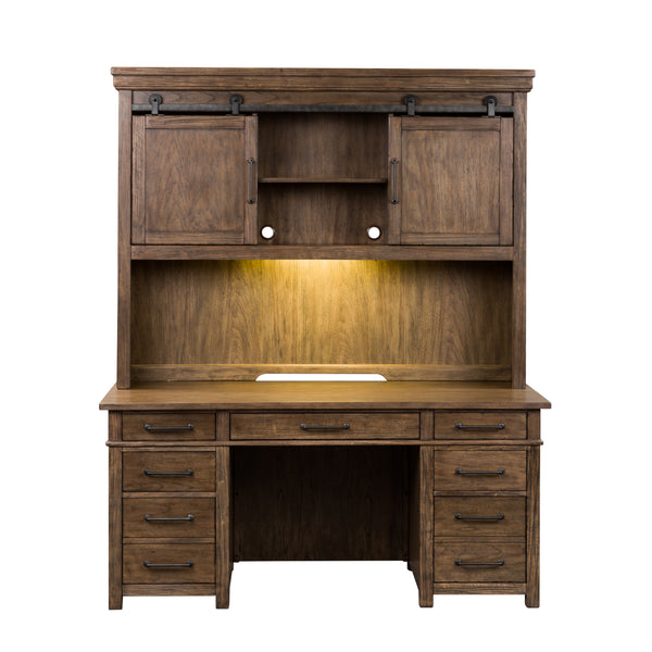 Liberty Furniture 473-HO-CHS Credenza & Hutch