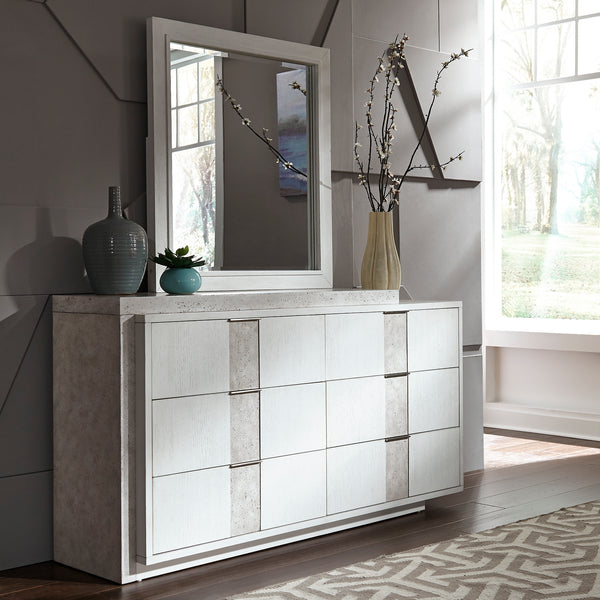 Liberty Furniture 946-BR-DM Dresser & Mirror