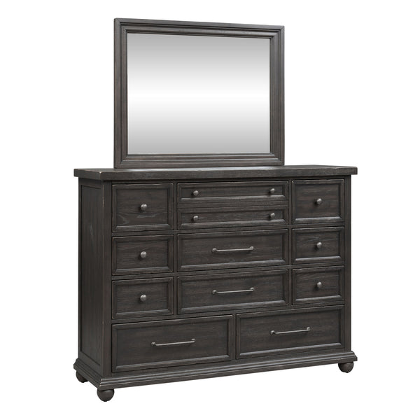 Liberty Furniture 879-BR-DM Dresser & Mirror