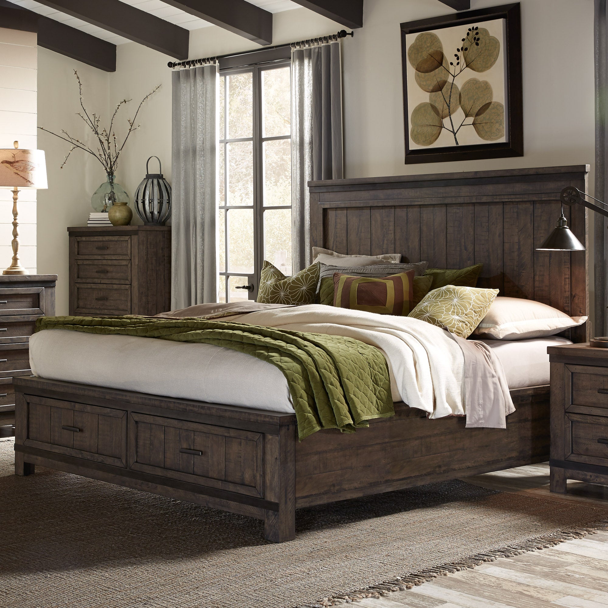 Liberty Furniture 759-BR-KSB King Storage Bed