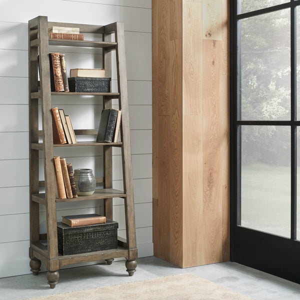 Liberty Furniture 615-HO201 Leaning Pier Bookcase